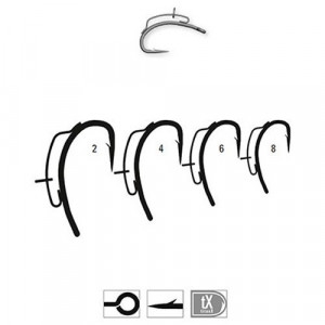 Carlig crap XV2 Curved Titan 5 buc/ plic Mustad