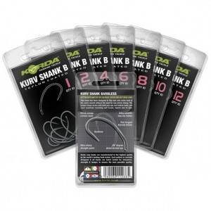 Carlige Kurv Shank Barbless 10buc/plic Korda - Img 2