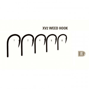 Carlige Mustad XV2 Carp Weed, Black Nichel, 10buc - Img 3