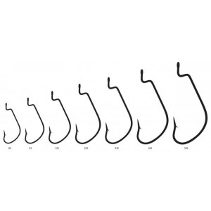 Carlige Offset Worm 10 buc/plic Rapture - Img 2