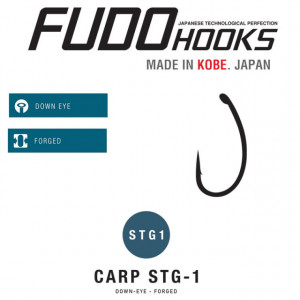 Carlige teflonate Fudo Carp STG1