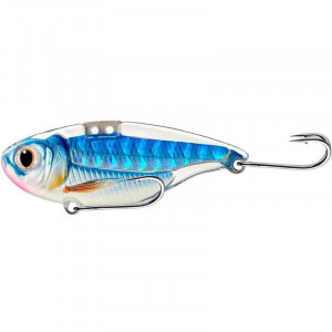 Cicada Livetarget Sonic Shad Blade Bait, culoare Glow-Blue, 5,5cm, 14g