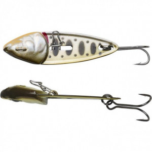 Cicada Savage Gear Switch Blade Minnow 5cm, 11g Pearl White - Img 2