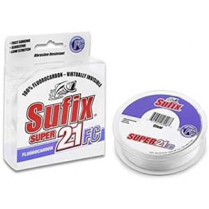 Fir fluorocarbon Sufix Super 21, transparent, 150m