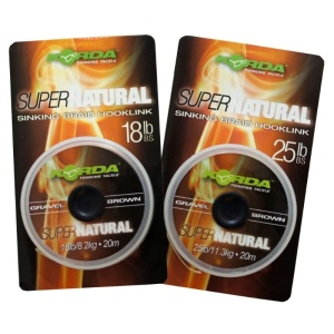 Fir Textil Korda Supernatural Soft, Gravel Brown, 20m
