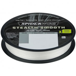 Fir Textil SpiderWire Stealth Smooth 8 Braid, Translucent, 150m - Img 2