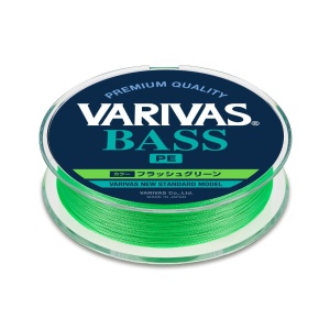Fir Textil Varivas Bass PE X4, Flash Green, 150m - Img 2