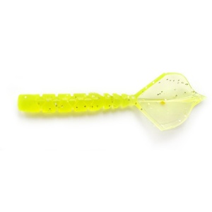 Grub Mustad Aji Micro Hila, UV Clear Chartreuse, 4.3cm, 12buc/plic