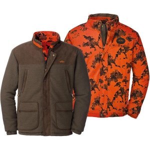 Jacheta reversibila Blaser Fleece Bastian Mud, maro - Img 2