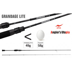 Lanseta Apia Grandage Lite C72 Cast, 2.29m, 3-15g, 2 tronsoane - Img 2