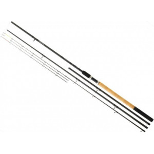 Lanseta Daiwa Black Widow Feeder 3.90m, 140g, 3+3buc