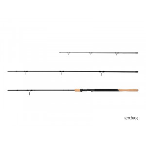 Lanseta Delphin Nirvana FDR, 3.60m, 40-80g, 3+3 tronsoane - Img 2
