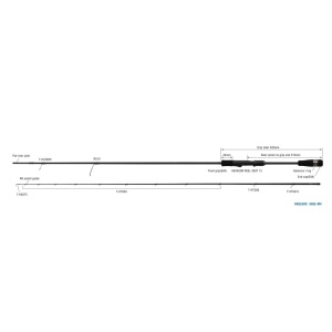 Lanseta Zenaq Inqlude IS82-M4 Squid Impact, 2.50m, 10-28g, 2 tronsoane - Img 6