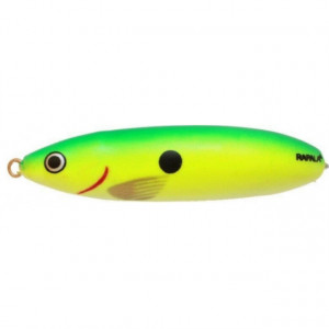 Lingurita oscilanta antibradis Rapala Minnow Spoon, culoare GSU, 8cm, 22g