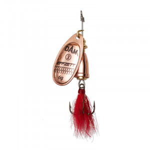 Lingurita rotativa Dam Effzett Executor Dressed, Nr.5, 11g, Cupru