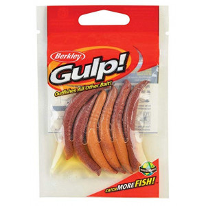 Momeala artificiala Berkley Gulp Nighcrawler, 3cm,14buc - Img 2