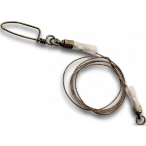Montura Somn Climax Cult Catfish Braided Leader, 0.92mm/80kg, 80cm