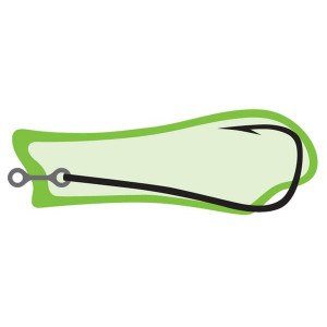Naluca broscuta Soft D-Popper verde 6,5cm Daiwa - Img 2