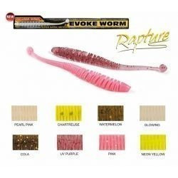 Naluca Evoke Worm Neon Yellow 6cm, 12buc/plic Rapture - Img 5
