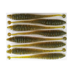 Naluca Evoke Worm Watermelon 10cm, 8buc/plic Rapture