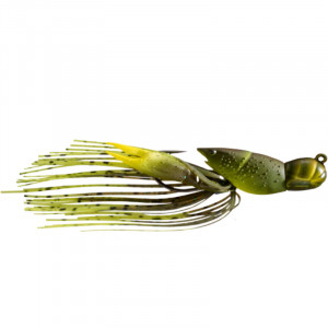 Naluca Livetarget Hollow Crawfish Jig, culoare Green-Chart, 4.5cm, 14g