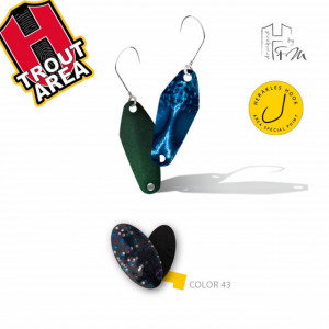 Oscilanta Herakles Zero 6, Culoare 43 - Holo Black, 0.6 g