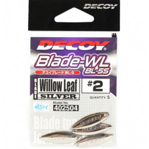 Paleta Oscilanta Decoy BL-6S Willow, Leaf Silver