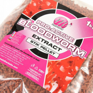 Pelete pentru PVA Stick BloodWorm 1kg MainLine
