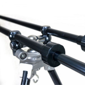 Rod Pod Carp Pro Gun Smoke, Black, 3 posturi