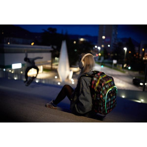 Rucsac Wheel Bee Generation Z multicolor cu iluminare LED - Img 4