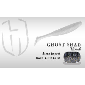 Shad Ghost 7.5cm  Black Impact Herakles