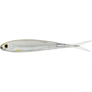 Shad Livetarget Minnow Soft Jerkbait, culoare Silver-Pearl, 10cm, 4buc - Img 1