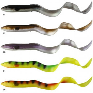 Shad Soft Bait Real EEL 15cm/12g Firetiger 3buc/plic SavageGear - Img 2