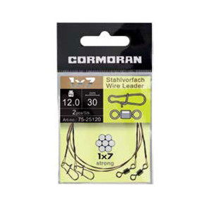 Struna 1x7/ 30cm / 12kg / 2buc/plic Cormoran