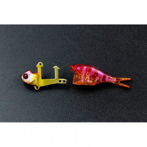 Swimbait Jackall Jeublu, culoare Red Gold Gill, 5.2cm, 6.4g - Img 2