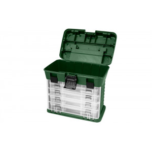 Valigeta Delphin TBX MegaCase Clip + 4 Cutii Compartimentate, 29x19x26.5cm - Img 2