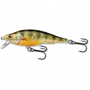 Vobler Live Target Yellow Perch Jerkbait, Shallow, 11.5cm, 35g, Metallic-Gloss