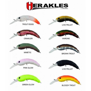 Vobler Moth Trout Area F 3.7cm 2.2gr Blody Trout Herakles