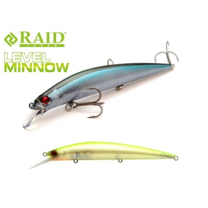 Vobler Raid Japan Level Minnow, Pearly Chart, 12.5cm, 14g - Img 2