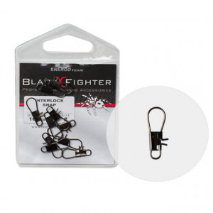 Agrafa EnergoTeam Black Fighter BS, 10 buc