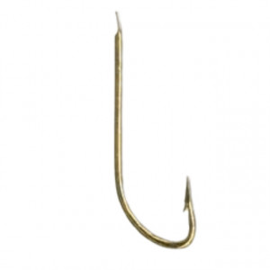 Carlige aurii Mustad 5712G, tija lunga, 10 buc