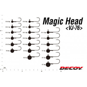 Carlige Decoy Jig Vj-76 Magic Head, Nr. 2