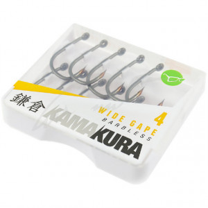 Carlige Korda Kamakura Barbless Wide Gape, 10buc - Img 4