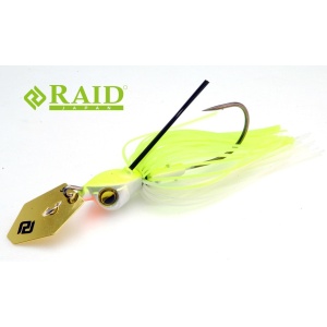 Chatterbait Raid Maxx Blade Speed, Chart Back Pearl, 11g - Img 2