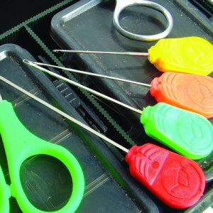 Croseta pentru monturi fir textil 12cm galbena Korda - Img 2