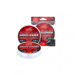 Fir Carp Expert Fluorocarbon Shock Leader, 5x15m