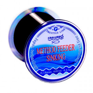 Fir Cralusso Method Feeder Sinking, negru, 600 m