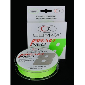 Fir Textil Climax iBraid Neo X8, Fluo Chartreuse, 135m - Img 2
