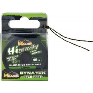 Fir textil K-Karp Hi-Gravity Leader, Camo, 45lbs, 10m