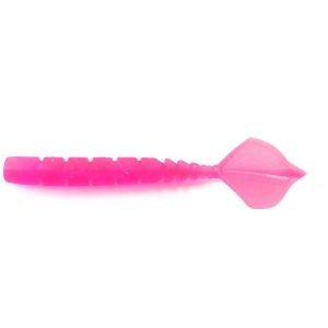 Grub Mustad Aji Micro Hila, UV Clear Pink, 4.3cm, 12buc/plic